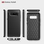 Schutzh�lle Handyh�lle f�r Samsung Galaxy Note 8 Case Cover Carbon Optik Grau