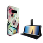 Handyh�lle Tasche f�r Handy Samsung Galaxy Note 8 Schriftzug Marshmallows