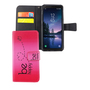 Handyh�lle Tasche f�r Handy Samsung Galaxy S8 Active Be Happy Pink