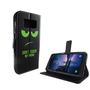 Handyh�lle Tasche f�r Handy Samsung Galaxy S8 Active Dont Touch My Phone Gr�n