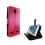 Handyh�lle Tasche f�r Handy ZTE Blade L7 Be Happy Pink