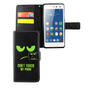 Handyh�lle Tasche f�r Handy ZTE Blade L7 Dont Touch My Phone Gr�n
