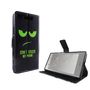 Handyh�lle Tasche f�r Handy Sony Xperia XZ1 Dont Touch My Phone Gr�n