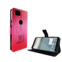 Handyh�lle Tasche f�r Handy Google Pixel 2 Be Happy Pink