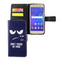 Dont Touch My Phone Handyh�lle Huawei Y3 2017 Klapph�lle Wallet Case