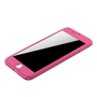 Handyh�lle Schutzh�lle f�r Apple iPhone 7 Plus Full Case Cover Displayschutz 360 Pink