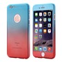 Handyhlle Schutzhlle fr Huawei P9 Lite Full Case Cover Displayschutz 360 Rot