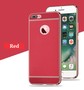 Handy H�lle f�r Apple iPhone 6s Plus Schutz Case Tasche Bumper Kunstleder Rot