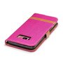Tasche f�r Samsung Galaxy S8 Jeans Cover Handy Schutz H�lle Case Pink