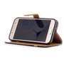 Tasche f�r Samsung Galaxy A3 2017 Jeans Cover Handy Schutz H�lle Case Schwarz