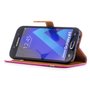 Tasche f�r Samsung Galaxy A5 2017 Jeans Cover Handy Schutz H�lle Case Pink