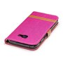 Tasche f�r Samsung Galaxy A5 2017 Jeans Cover Handy Schutz H�lle Case Pink