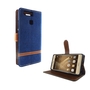 Tasche f�r Huawei P9 Jeans Cover Handy Schutz H�lle Case Blau