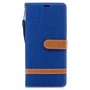 Tasche f�r Samsung Galaxy Note 8 Jeans Cover Handy Schutz H�lle Case Blau