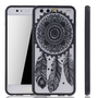 Handy H�lle Mandala f�r Huawei P10 Design Case Schutzh�lle Motiv Traumf�nger Cover Tasche Bumper Schwarz