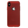 Handy H�lle f�r Apple iPhone X Schutzh�lle Case Tasche Cover Etui Rot