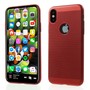 Handy H�lle f�r Apple iPhone X Schutzh�lle Case Tasche Cover Etui Rot
