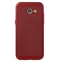 Handy H�lle f�r Samsung Galaxy J3 2017 Schutzh�lle Case Tasche Cover Etui Rot