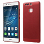 Handy H�lle f�r Huawei P8 Lite 2017 Schutzh�lle Case Tasche Cover Etui Rot