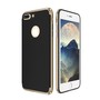 Hybrid Silikon Handy H�lle f�r Apple iPhone 5 / 5s / SE Case Cover Tasche Gold