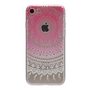 Henna Cover f�r Apple iPhone 6 / 6s Plus Case Schutz H�lle Silikon Sonne Pink