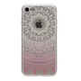 Henna Cover f�r Apple iPhone 6 / 6s Plus Case Schutz H�lle Silikon Sonne Wei�