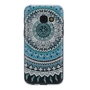 Henna Cover f�r Samsung Galaxy J3 2016 Case Schutz H�lle Silikon Sonne Blau