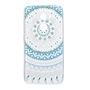 Henna Cover f�r Alcatel A3 Case Schutz H�lle Silikon Sonne Blau