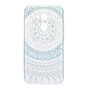 Henna Cover f�r Alcatel A3 Case Schutz H�lle Silikon Sonne Blau