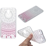 Henna Cover f�r ZTE Blade V8 Case Schutz H�lle Silikon Sonne Wei�
