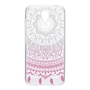 Henna Cover f�r ZTE Blade V8 Case Schutz H�lle Silikon Sonne Wei�