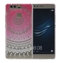 Henna Cover f�r Huawei P10 Plus Case Schutz H�lle Silikon Sonne Pink