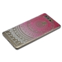 Henna Cover f�r Huawei P10 Plus Case Schutz H�lle Silikon Sonne Pink