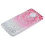 Henna Cover f�r Motorola Moto G5 Case Schutz H�lle Silikon Sonne Pink