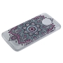 Henna Cover f�r Motorola Moto E4 Plus Case Schutz H�lle Silikon Tattoo Bunt