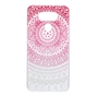 Henna Cover f�r LG G5 Case Schutz H�lle Silikon Sonne Pink