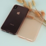 Crystal Case H�lle f�r Apple iPhone X Pink Rahmen Full Body