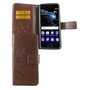 Schutz H�lle Blumen f�r Handy Huawei P10 Coffee