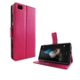 Schutz H�lle Blumen f�r Handy Huawei P8 Lite Pink