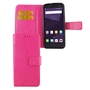 Schutz H�lle Blumen f�r Handy ZTE Blade V8 Lite Pink