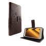 Schutz H�lle Blumen f�r Handy Samsung Galaxy A3 2017 Coffee