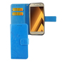 Schutz H�lle Blumen f�r Handy Samsung Galaxy A3 2017 Blau
