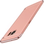 Handy H�lle Schutz Case f�r Samsung Galaxy J5 2017 Bumper 3 in 1 Cover Rose Gold