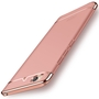 Handy H�lle Schutz Case f�r Xiaomi Mi 5s Bumper 3 in 1 Cover Chrom Rose Gold