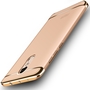 Handy H�lle Schutz Case f�r Xiaomi Redmi Note 4X Bumper 3 in 1 Cover Chrom Gold