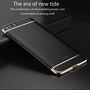 Handy H�lle Schutz Case f�r Xiaomi Mi 6 Plus Bumper 3 in 1 Cover Chrom Silber