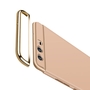 Handy H�lle Schutz Case f�r Huawei P9 Bumper 3 in 1 Cover Chrom Etui Rose Gold