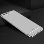 Handy H�lle Schutz Case f�r Huawei P10 Plus Bumper 3 in 1 Cover Chrom Silber