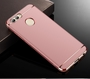 Handy H�lle Schutz Case f�r Huawei Nova 2 Plus Bumper 3 in 1 Cover Rose Gold
