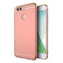 Handy H�lle Schutz Case f�r Huawei Y3 2017 Bumper 3 in 1 Cover Chrom Rose Gold